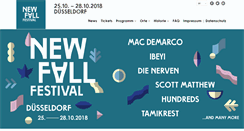 Desktop Screenshot of new-fall-festival.de