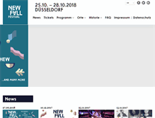 Tablet Screenshot of new-fall-festival.de